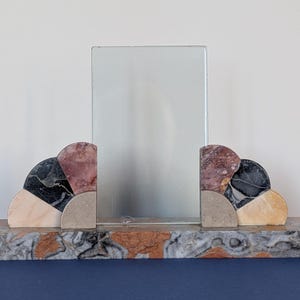 Excepcional marco de fotos Art Déco de la década de 1930 en Francia imagen 5