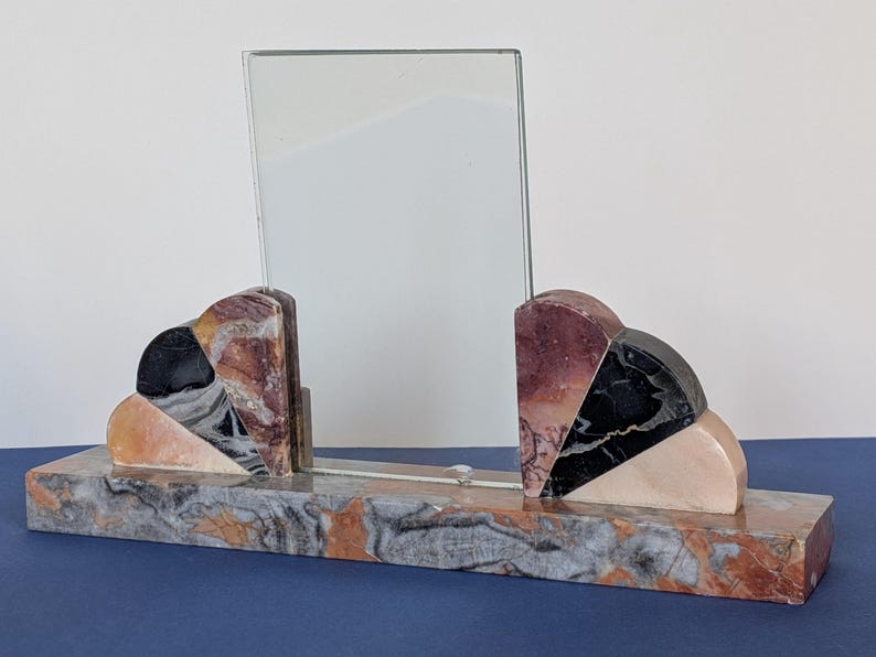 Excepcional marco de fotos Art Déco de la década de 1930 en Francia imagen 7