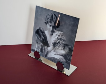 Marco de fotos y gafas Smart ART DECO CHROME