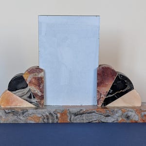 Excepcional marco de fotos Art Déco de la década de 1930 en Francia imagen 3