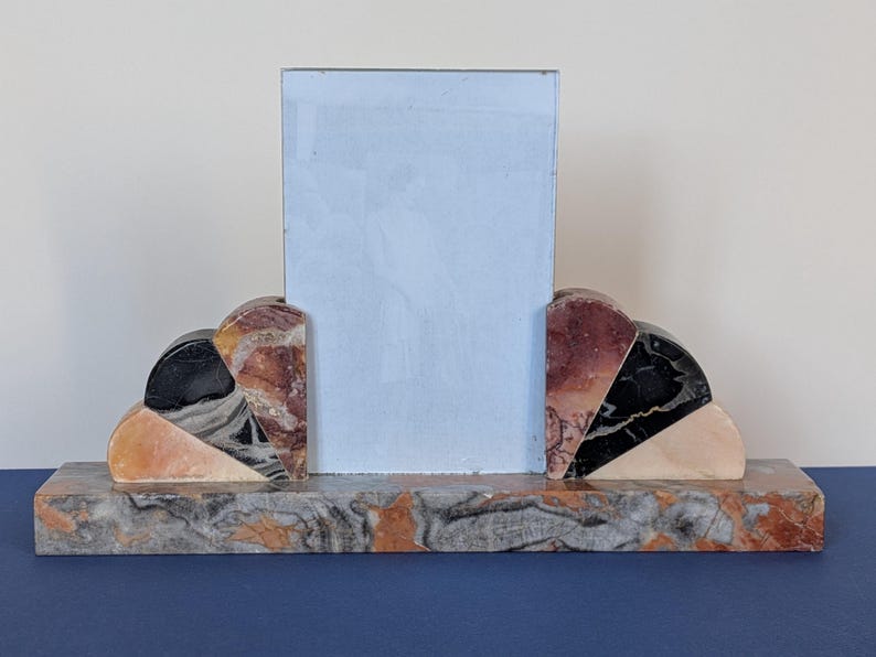 Excepcional marco de fotos Art Déco de la década de 1930 en Francia imagen 3