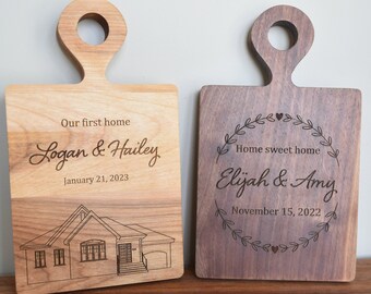Personalized House Portrait, Our First Home, Home Sweet Home, Housewarming Gift, Realtor Closing Gift, Wooden Home Decor, Christmas Gift