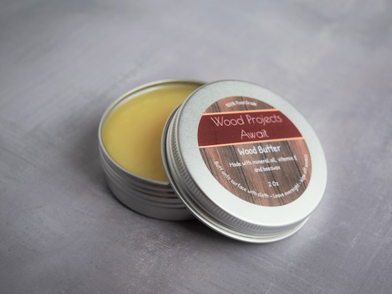 Board Butter (2 Fl Oz or 4 Fl Oz) | Cutting Board Conditioner | Wood Cream | Chopping Board / Butcher Block Conditioner |  Food Safe Finish