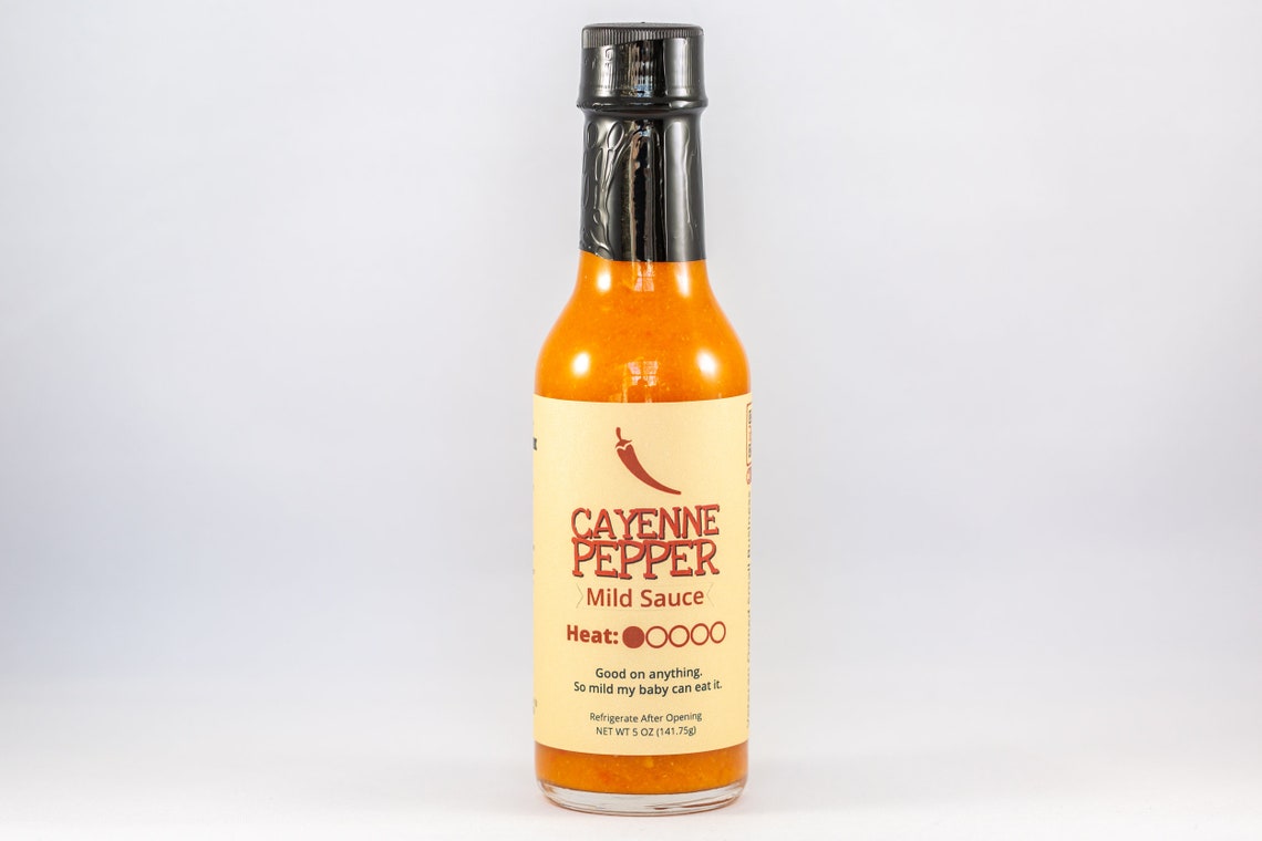Cayenne Pepper Fermented Hot Sauce Etsy
