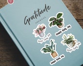 JOY of Plants | Mindfulness Gift | PLANTS LOVER Gift | Vinyl Stickers | Laptop Stickers | Journal Stickers