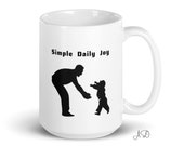 Good Good Father | Man & Child | Sturdy White Glossy Mug