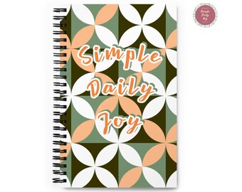 Cathedral Window | Simple Daily Joy | Journal | Spiral Notebook