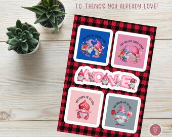 Anniversary Gift | Adorable Gnome | Gnome Sayings You Will Love | Stickers