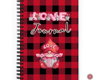 Dotted Journal | Grid Notebook | Adorable Gnome Design
