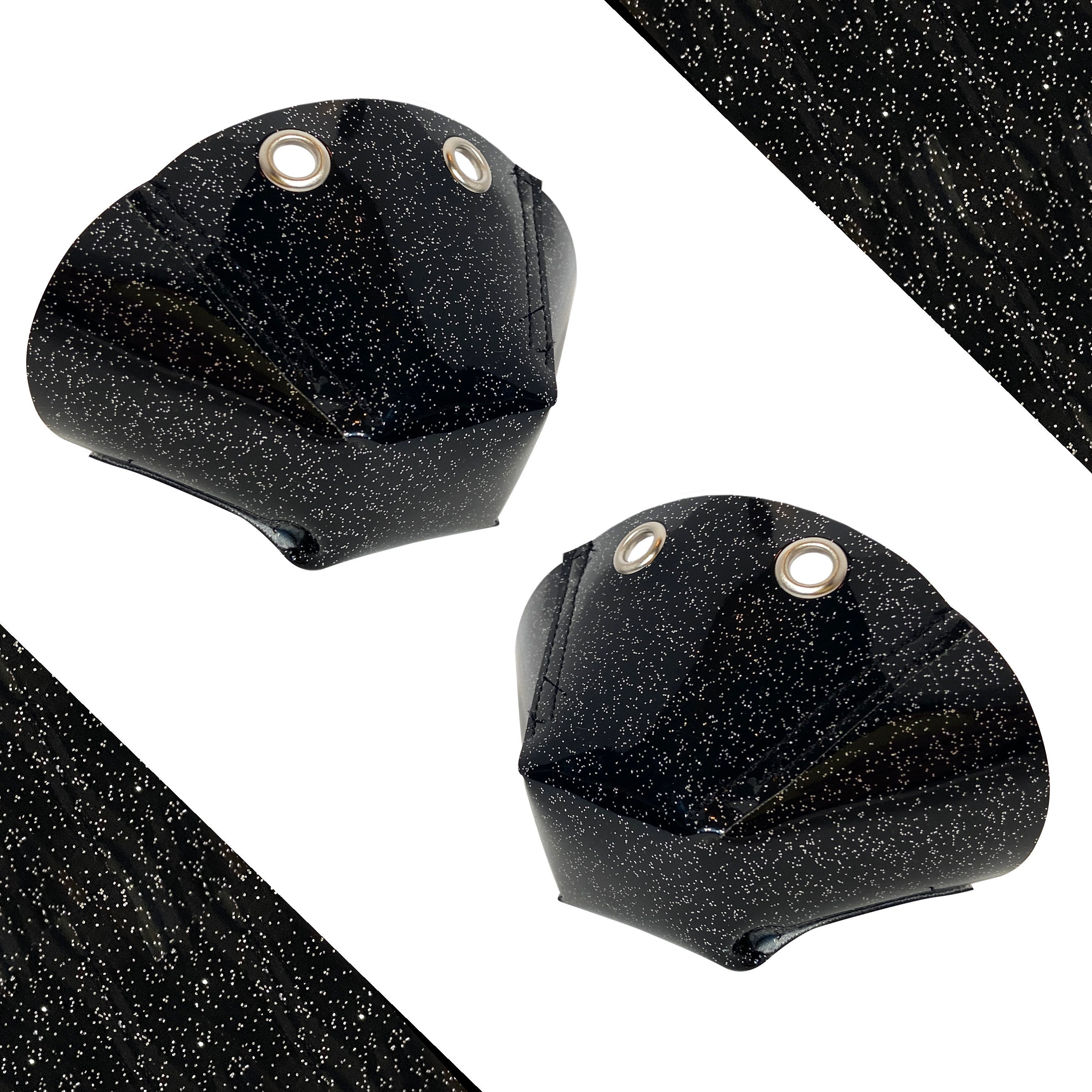 Glitter Roller Skate Toe Caps