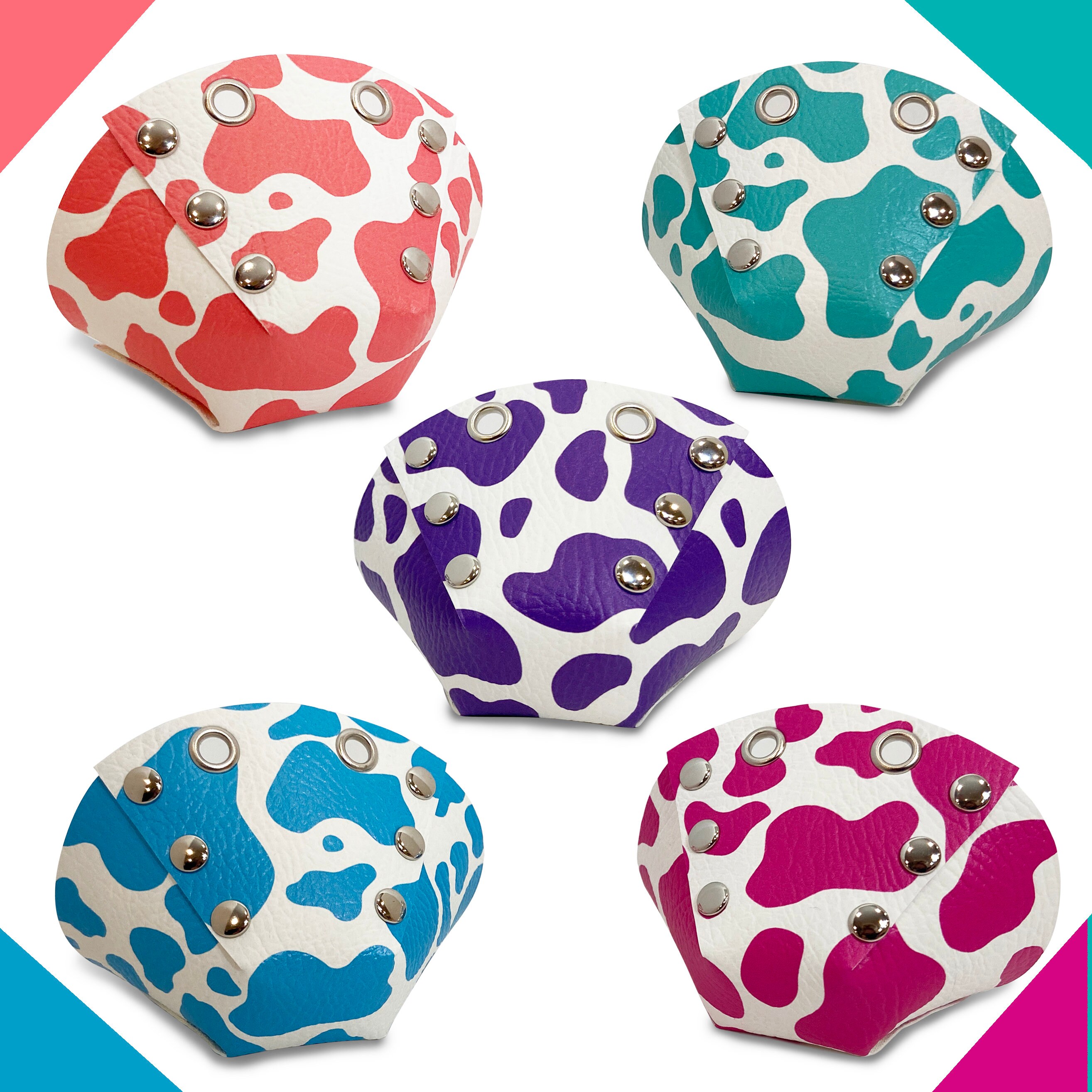 Cow Print Roller Skate Toe Caps Moxi Colors Etsy