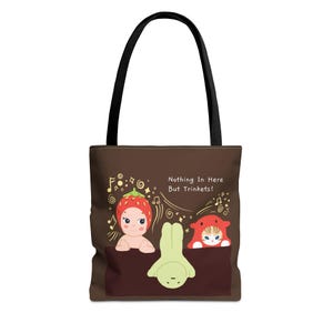 Bolso tote Sonny Angel Smiksi / Bolsa sorpresa con baratijas / Solo contiene baratijas / Regalo de coleccionista kawaii / Bolso marrón con estética adorable imagen 2