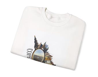 Kopenhagen Dänemark Skyline Sweatshirt | Nyhavn Stadtbild Rundhalsausschnitt, ästhetisches skandinavisches Reise-Souvenir, nordischer Sommer-Grafikpullover