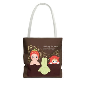 Bolso tote Sonny Angel Smiksi / Bolsa sorpresa con baratijas / Solo contiene baratijas / Regalo de coleccionista kawaii / Bolso marrón con estética adorable imagen 13