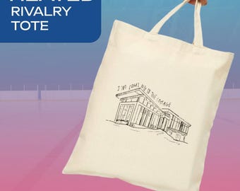 Heated Rivalry Tote Bag | I'm Coming To The Cottage Canvas Bag | Shane Hollander Rozanov Gift | Hockey Romance Bag | Rachel Reid BookTok
