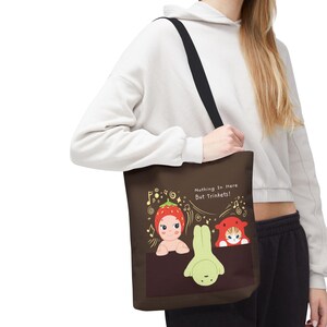 Bolso tote Sonny Angel Smiksi / Bolsa sorpresa con baratijas / Solo contiene baratijas / Regalo de coleccionista kawaii / Bolso marrón con estética adorable imagen 6