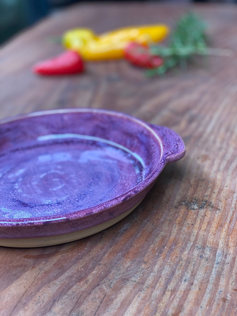 Prickly Purple Ceramic Dish image 4