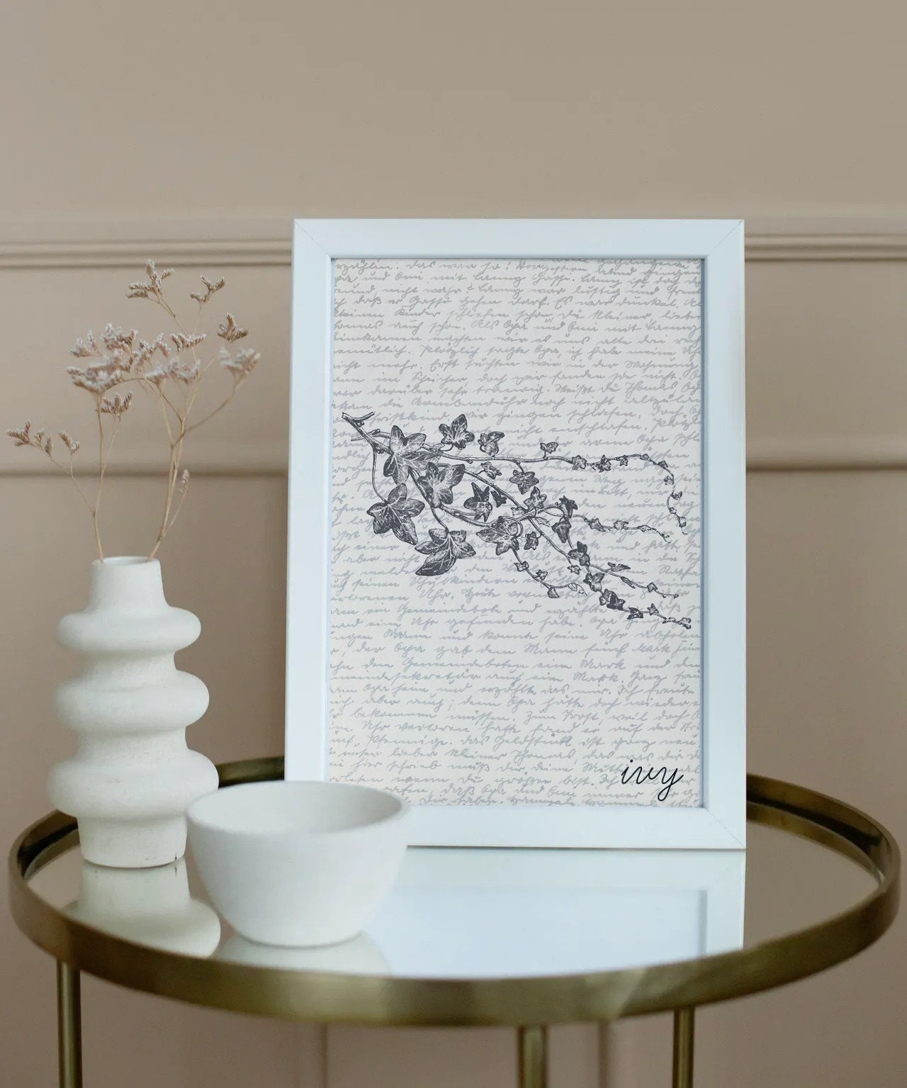 Ivy Wall Art Plant Wall Art Ivy Vine Print Ivy Poster Etsy Singapore