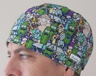 Rick and Morty Surgical Scrub Cap