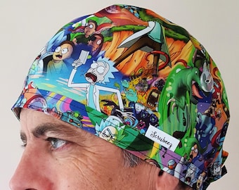Rick and Morty Surgical Scrub Cap