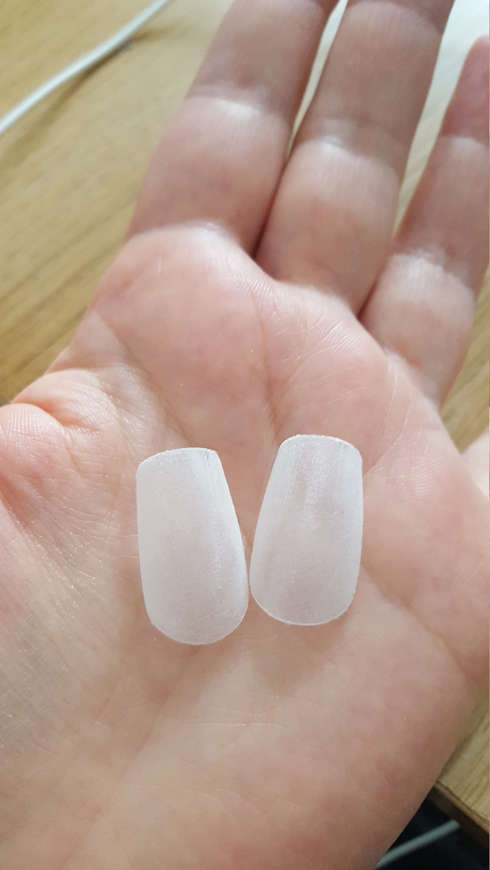 Best Press On Nails For Clubbed Thumbs 2pcs Extra wide press on nails for your press-on thumbs to | Etsy