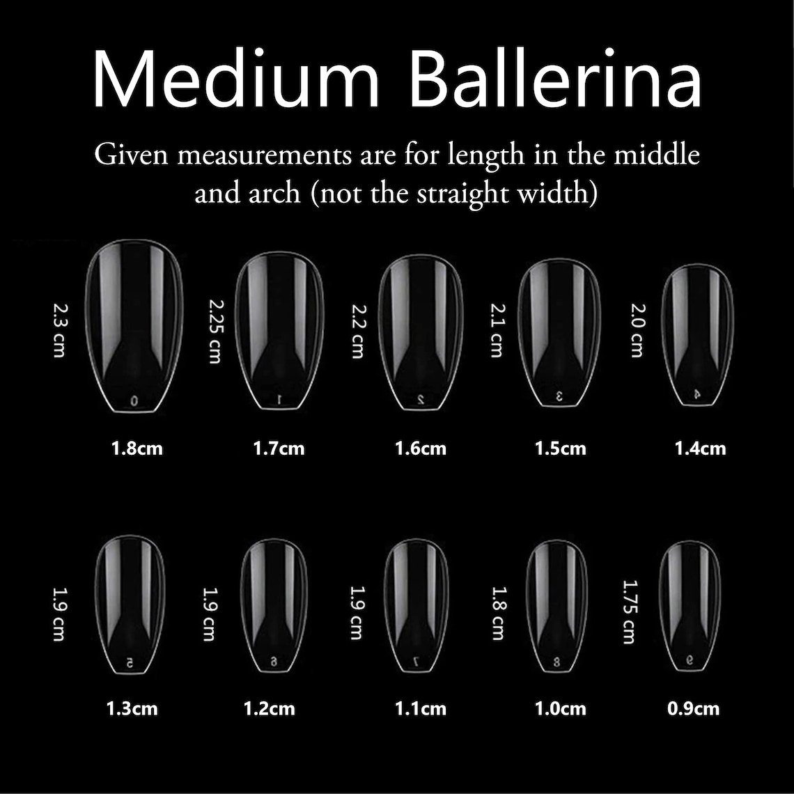 High Quality 500pc Nails Full Cover Nail Tips for Press on Etsy UK