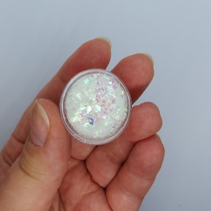 5ml Holographic Mixed Mylar Chunky Nail Glitter Flakes Slices Manicure Nails Art Decoration