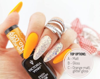 Juego de prensa en clavos simple mate pintado a mano - Glue On nails - Luxury Press On Nails personalizado