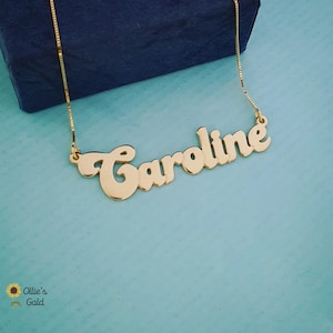 Caroline name necklace on sale