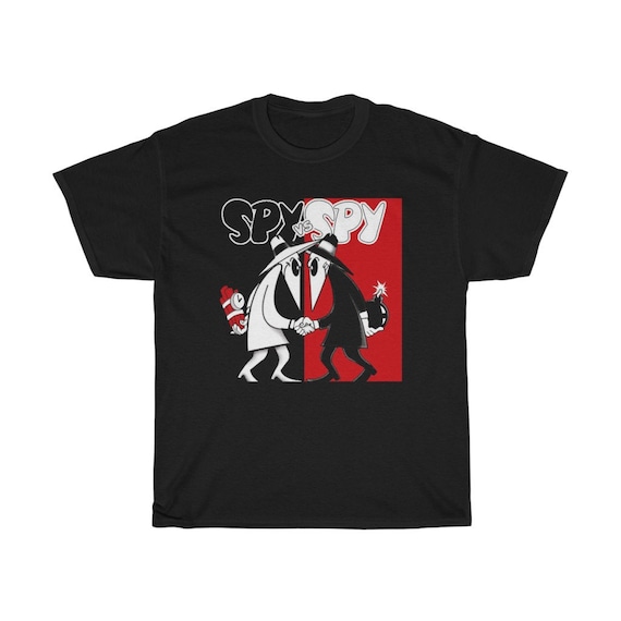 Spy Vs Spy Black T-shirt Size S to 5XL - Etsy
