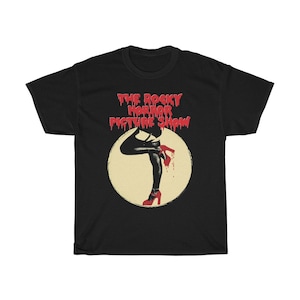 The Rocky Horror Picture Show Broadway Musical 2 Black Navy T-Shirt Size S to 5XL