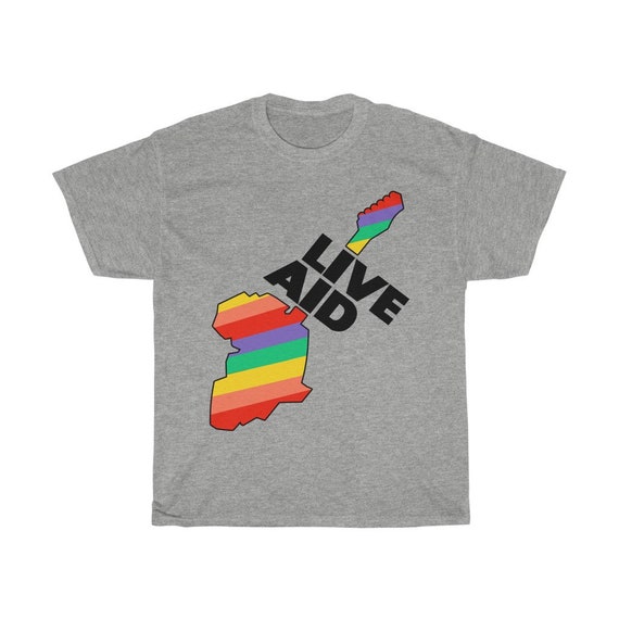 ライブエイド 1985 Tシャツ：バンドエイド フェスティバル