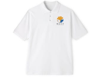 東京大学ジャパンロゴ メンズ ホワイト ポロシャツ サイズ S～3XL