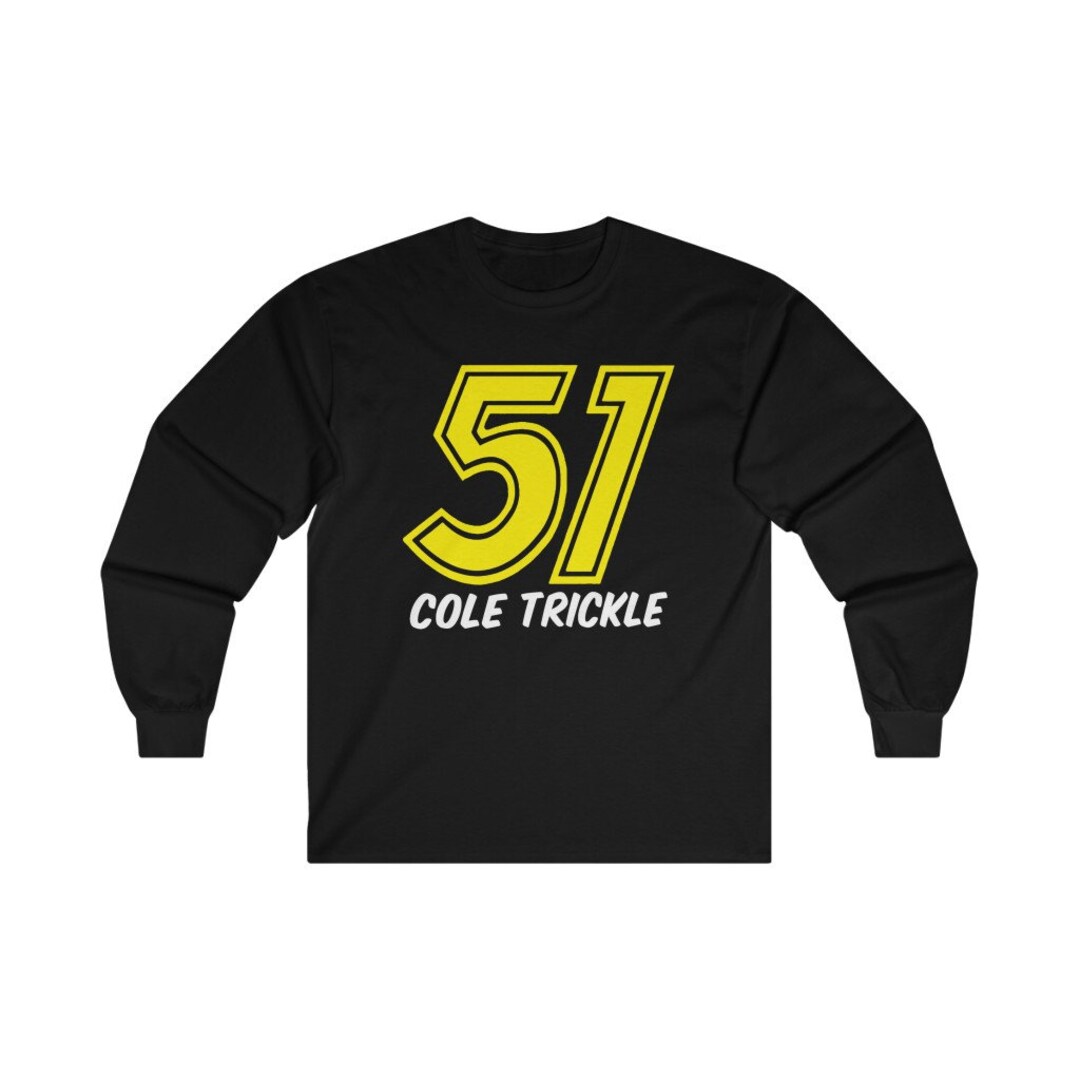 Cole Trickle 51 Racing Car Mello Yello Navy Black Green Long Sleeve T ...