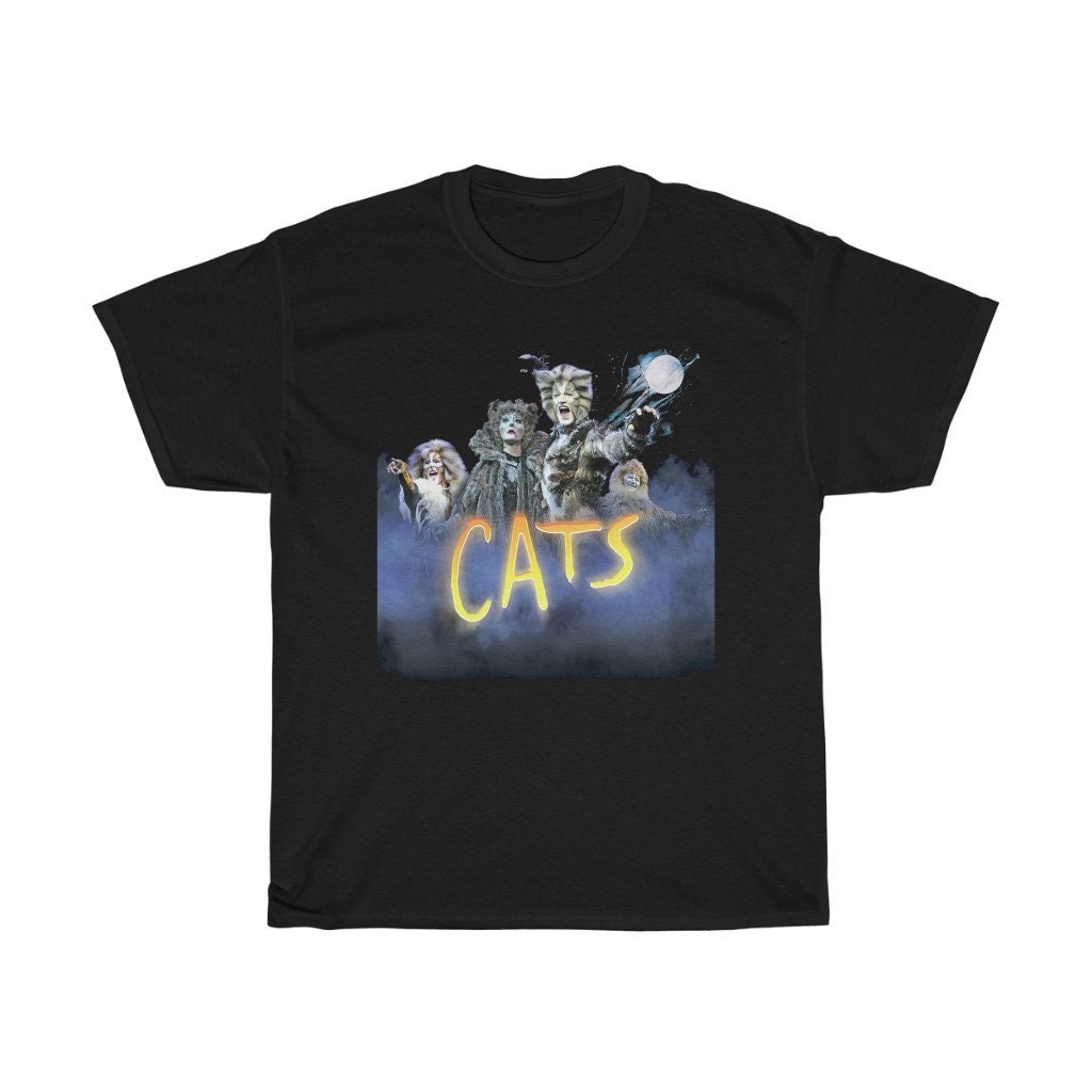 Cats musical store t shirt