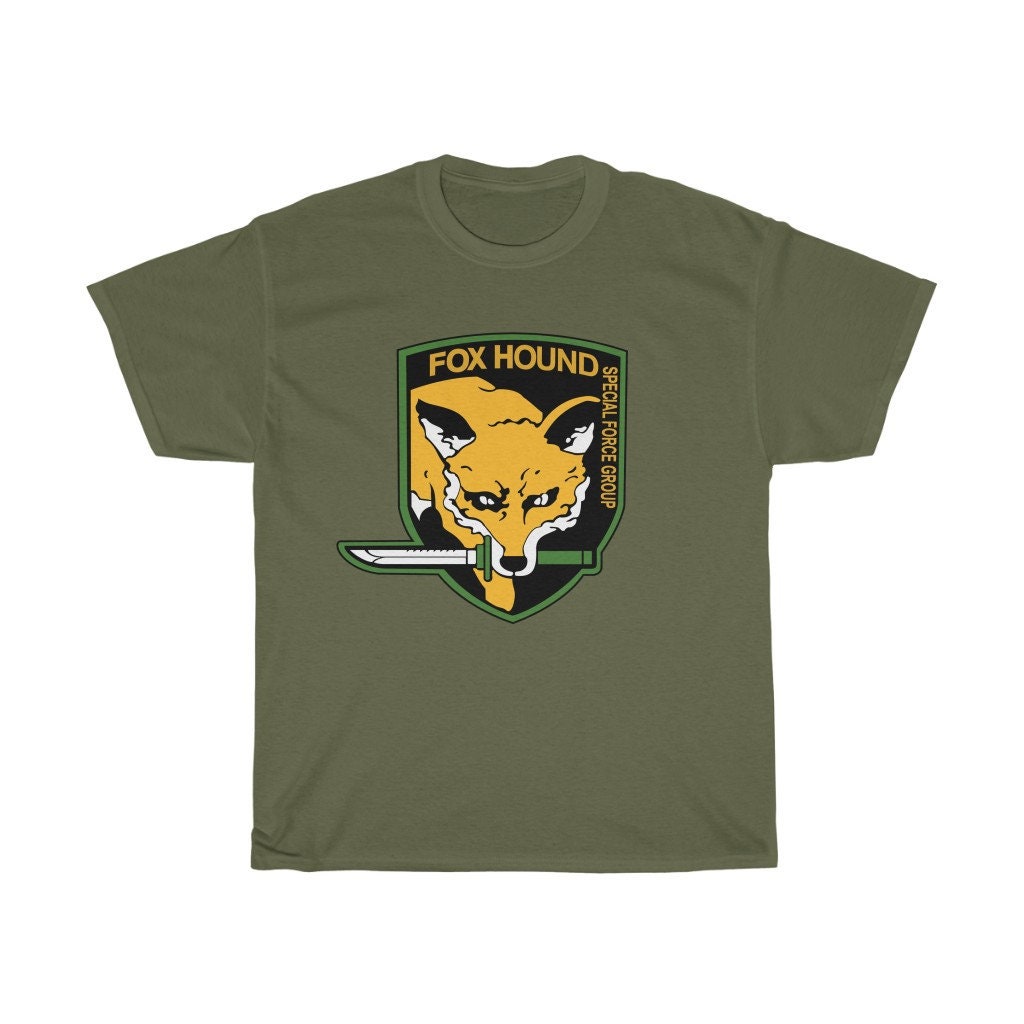 Metal Gear Solid Foxhound Logo Embroidered Patch – Iron On / Sew On – Made In UK