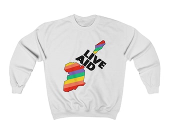 Felpa Live Aid 1985: Musica per il mondo, vestibilità unisex