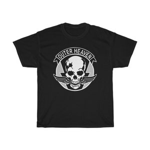Metal Gear Solid Outer Heaven T-Shirt Size S to 5XL