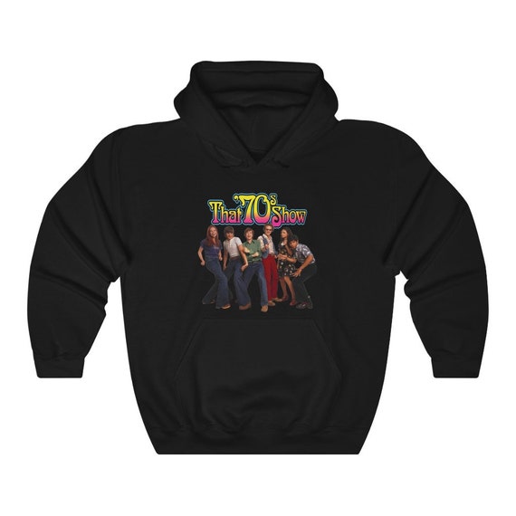 That 70s Show Black Hoodie: Retro TV Show Sweatshirt