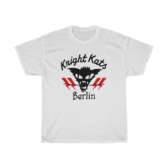 Knight Kats Berlin Motor Logo Symbol White T-shirt Size S to | Etsy