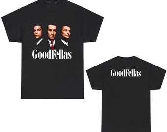 Goodfellas Mafia Gangster Movie Men's Black T-shirt Size S to 5XL