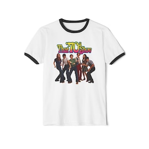 That 70s Show &#39;70s Show Classic Retro TV Show Logo Men&#39;s Ringer T-Shirt Size S to 3XL