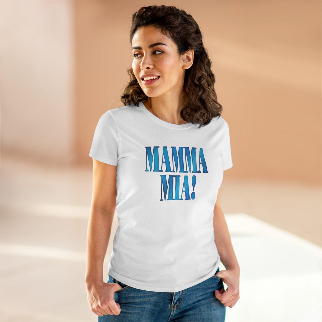 Mamma Mia Musical Women's White T-shirt Size S to 2XL - Etsy