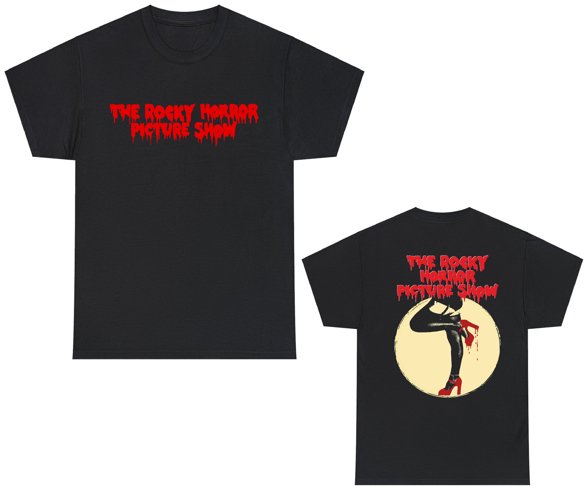 Rocky Horror Picture Show T-shirt: Broadway Musical Logo - Etsy