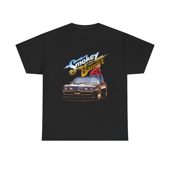 T-shirt Homme Smokey And The Bandit - Film Culte - Taille S - Noir - Coton - Neuf Avec étiquettes