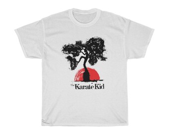 The Karate Kid Bonsai Symbol White T-Shirt Size S to 5XL