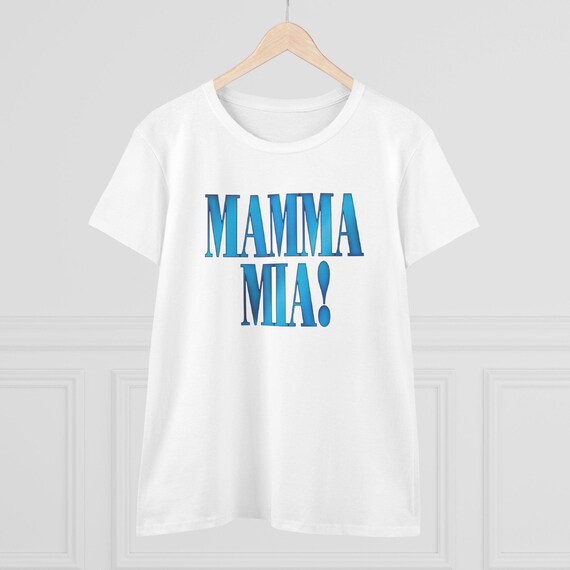 Mamma Mia Musical Women's White T-shirt Size S to 2XL - Etsy