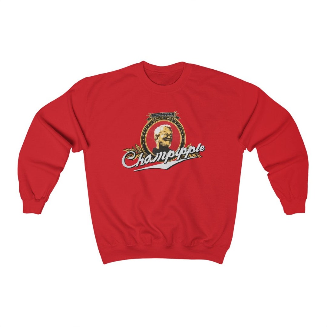Sanford and Son Champipple Black Red Sweatshirt Size S to 3XL