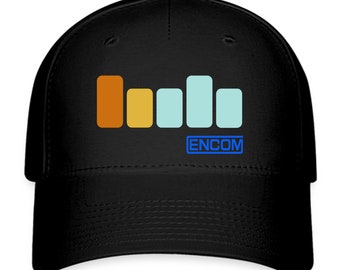 Cappellino da baseball con logo Encom Computer, taglia adulto
