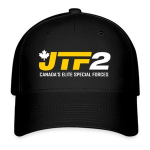 JTF2 Joint Task Force Canada Army Special Force Logo Svart hatt Ekologisk basebollkeps